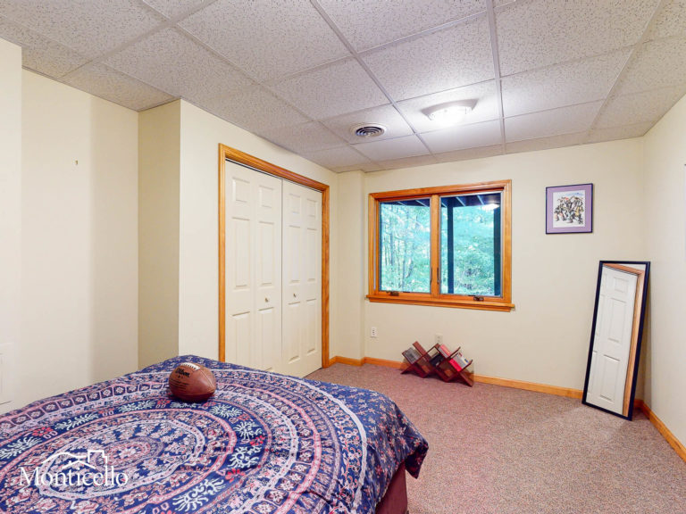 FINISHED BASEMENT GUEST BEDROOM 1-4